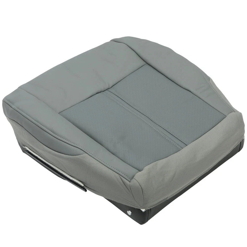 HECASA For 05-07 Jeep Grand Cherokee Front Seat Cover Driver Bottom 2-Tone Gray