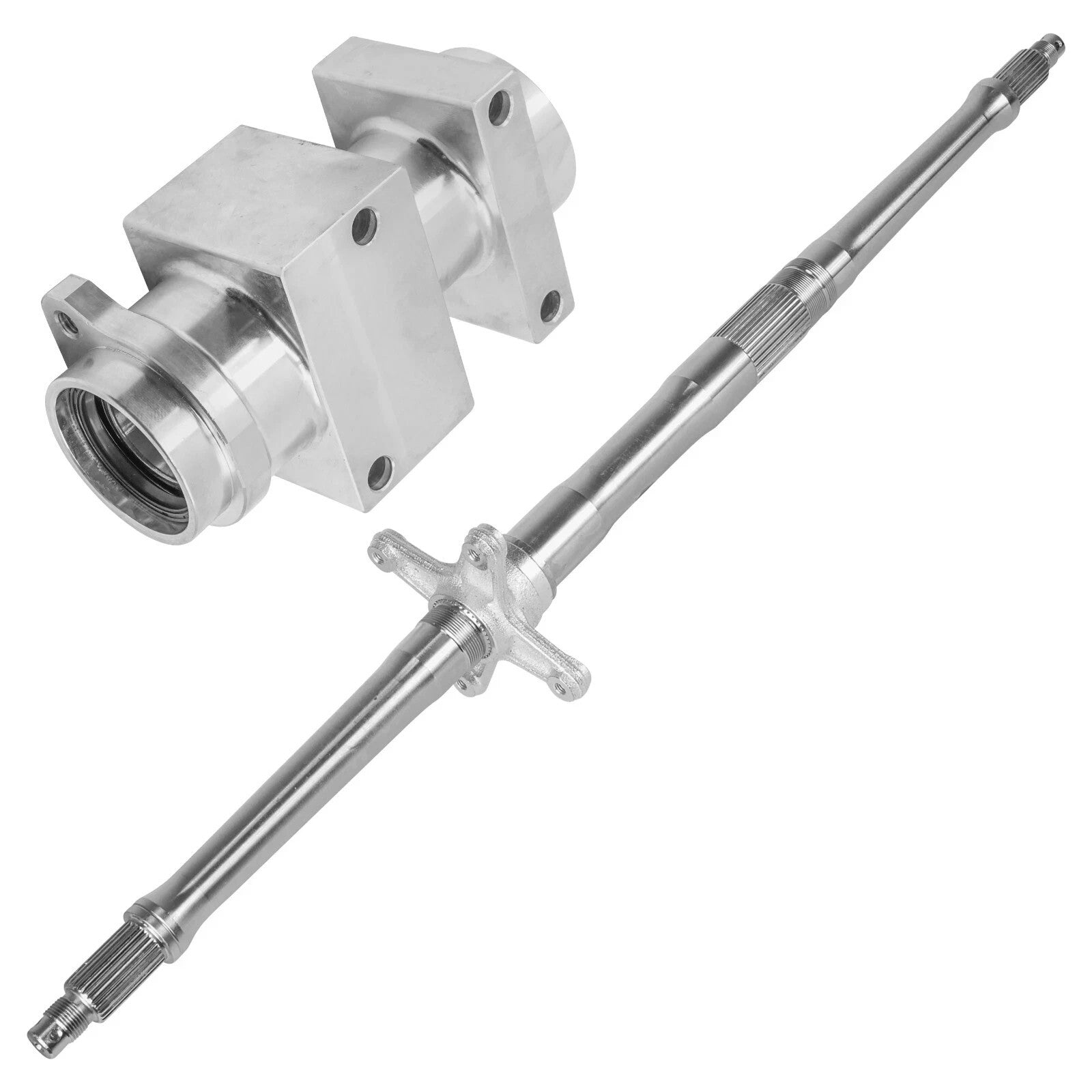 Rear Axle Shaft And Bearing Carrier Hub for Kawasaki KFX400 KSF400A 2004-2006