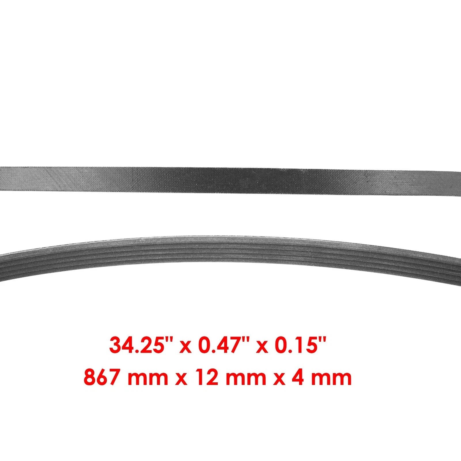 SnowBlower Belt fits Toro 95-6151 265-929 956151 265929 Snowthrower Belt