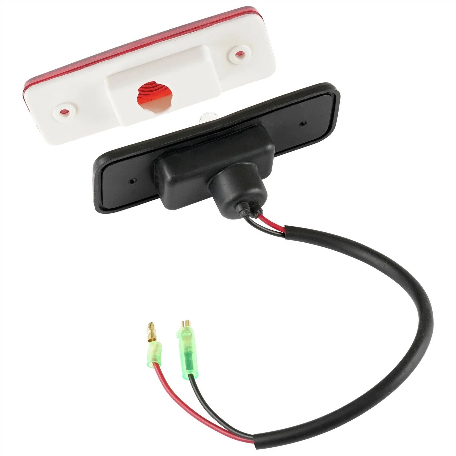 Caltric Rear Taillight Assembly For Yamaha Warrior 350 YFM350X 1987-2001