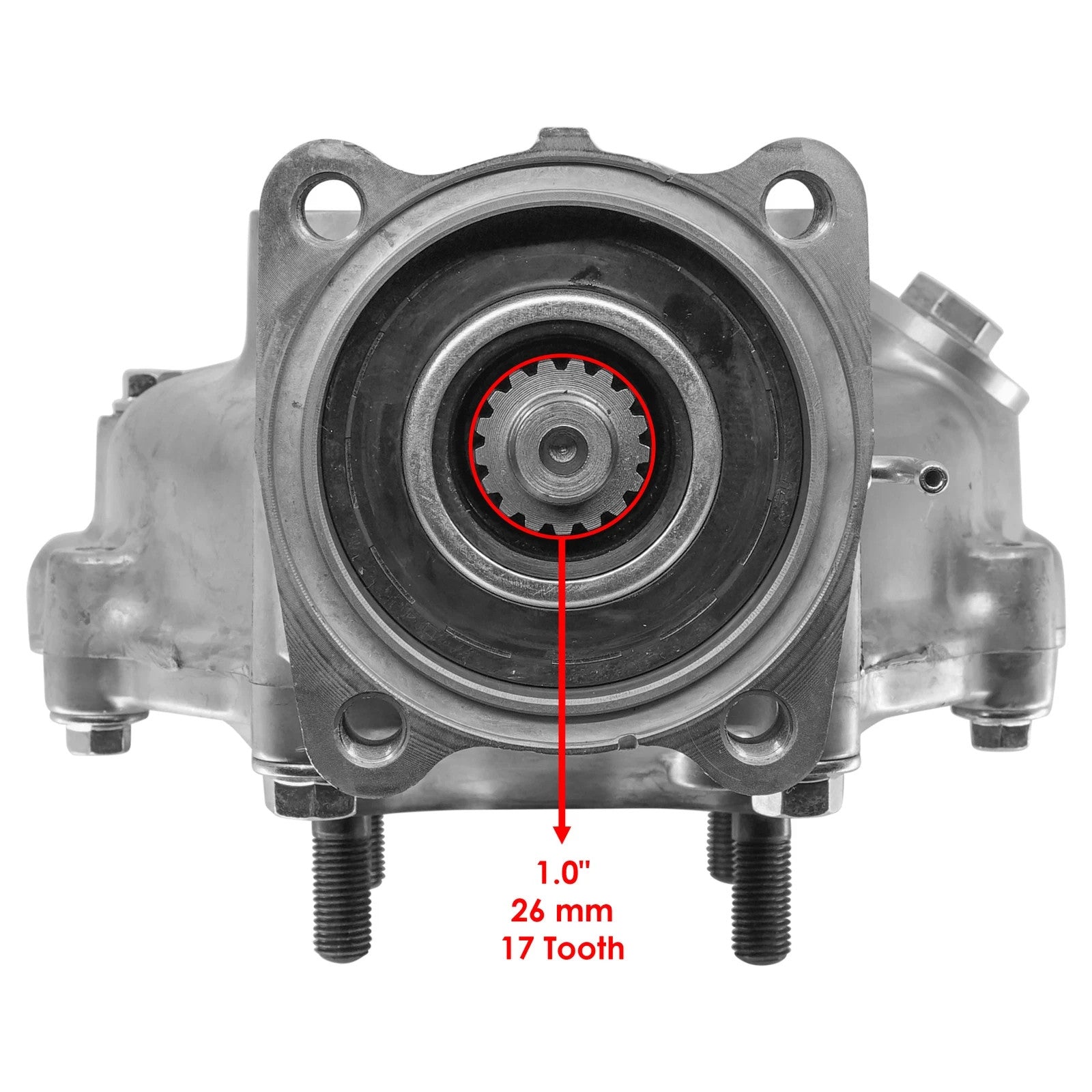 Caltric Rear Differential & Axle For Honda Rancher 350 TRX350FM 4x4 ES 2000-2006