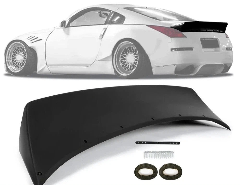 For 03-08 Nissan 350Z Z33 JDM RB Style ABS Painted Trunk Duckbill Spoiler Wing