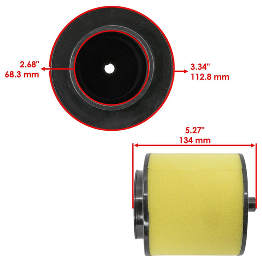 Caltric Air Filter For Honda Foreman 450 S TRX450S TRX450FM 1998-2004 ATV