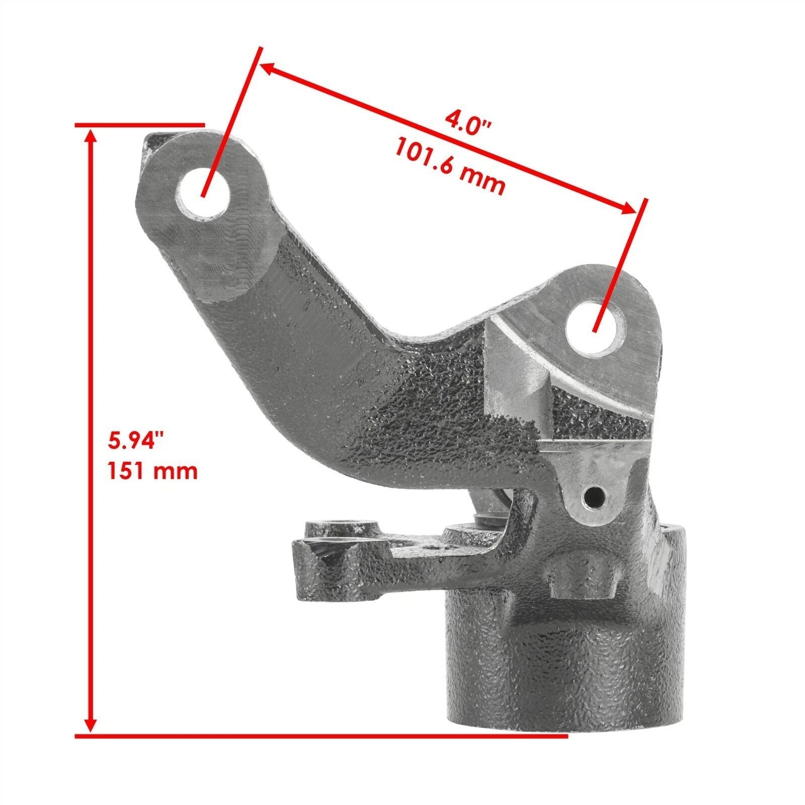 Front Left & Right Wheel Knuckle For Yamaha Rhino 450 YXR450F 4X4 2006-2009