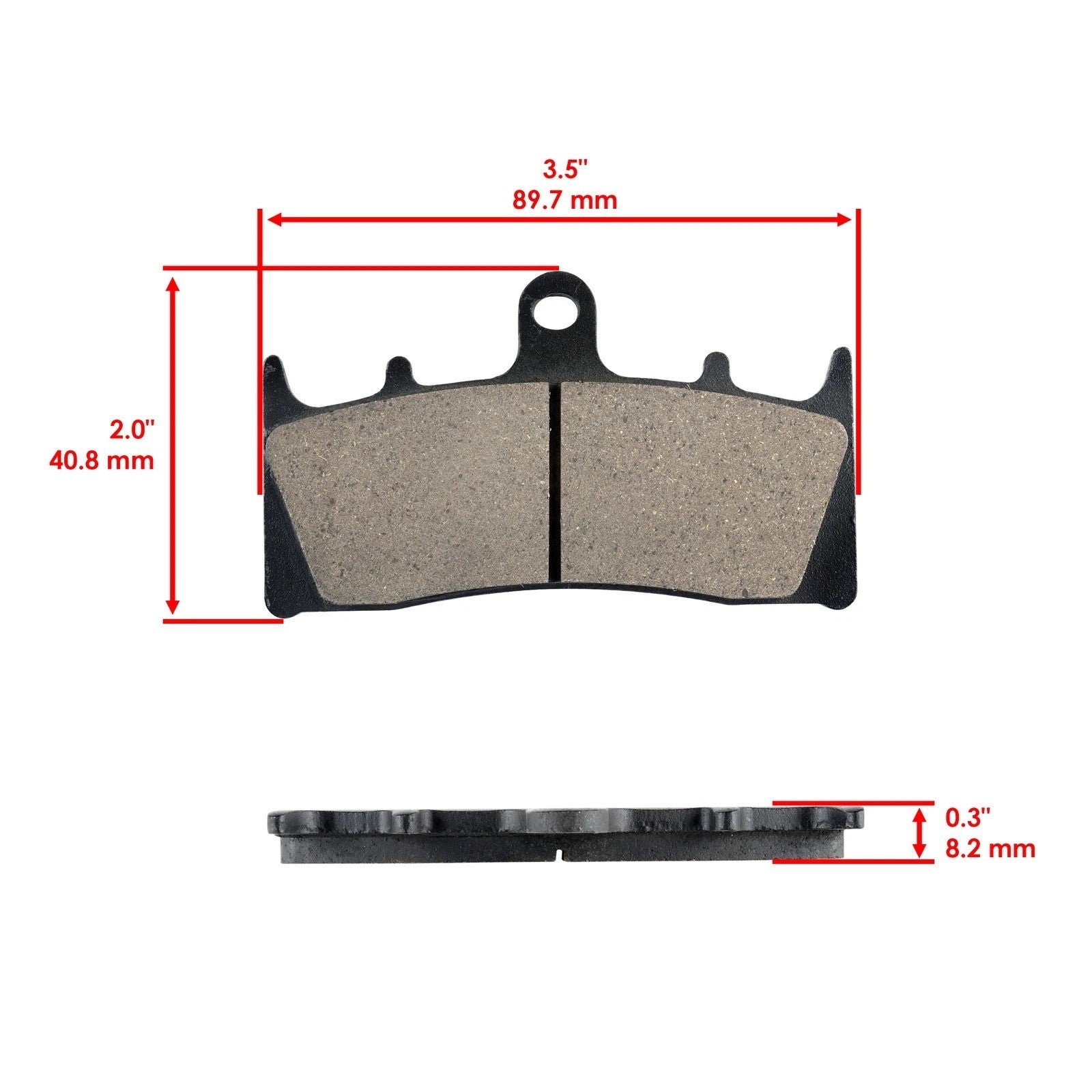 Front & Rear Brake Pads for Kawasaki ZX900 Ninja ZX9R ZX-9R 1997-2001 Front Rear