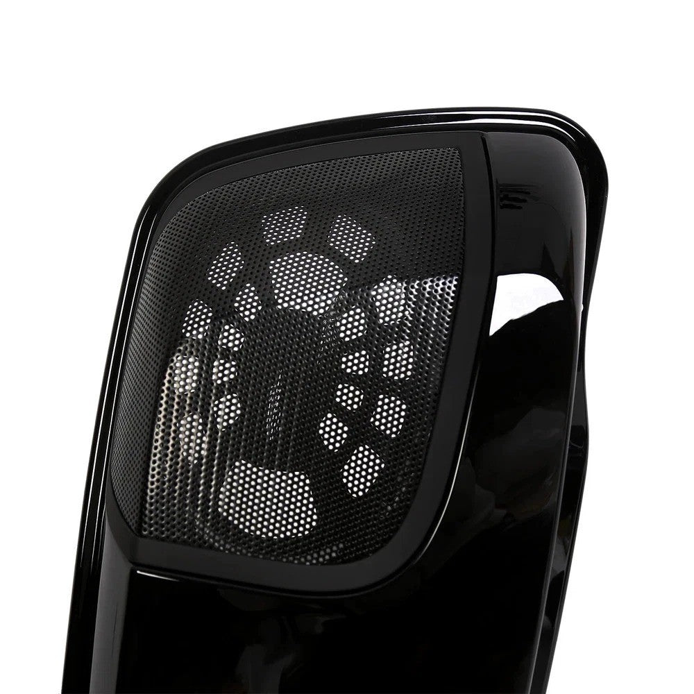 Saddle bag Lids Speaker 5x7 Cutouts For Harley Touring Road King Glide 2014-2024