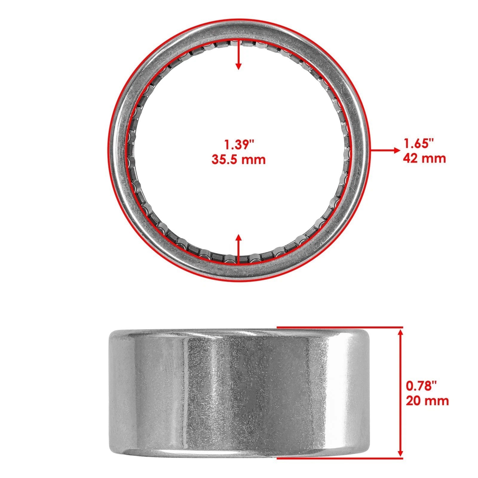 Rear Wheel Ball Bearings Seals Kit for Yamaha R6 YZFR6 YZF-R6 2003-2013 2014