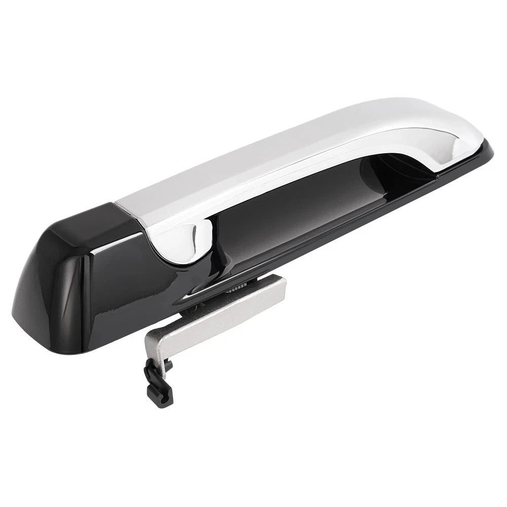 For DODGE RAM 1500 09-10/Classic 19-24 Outside Door Handle Chrome+Black Front LH