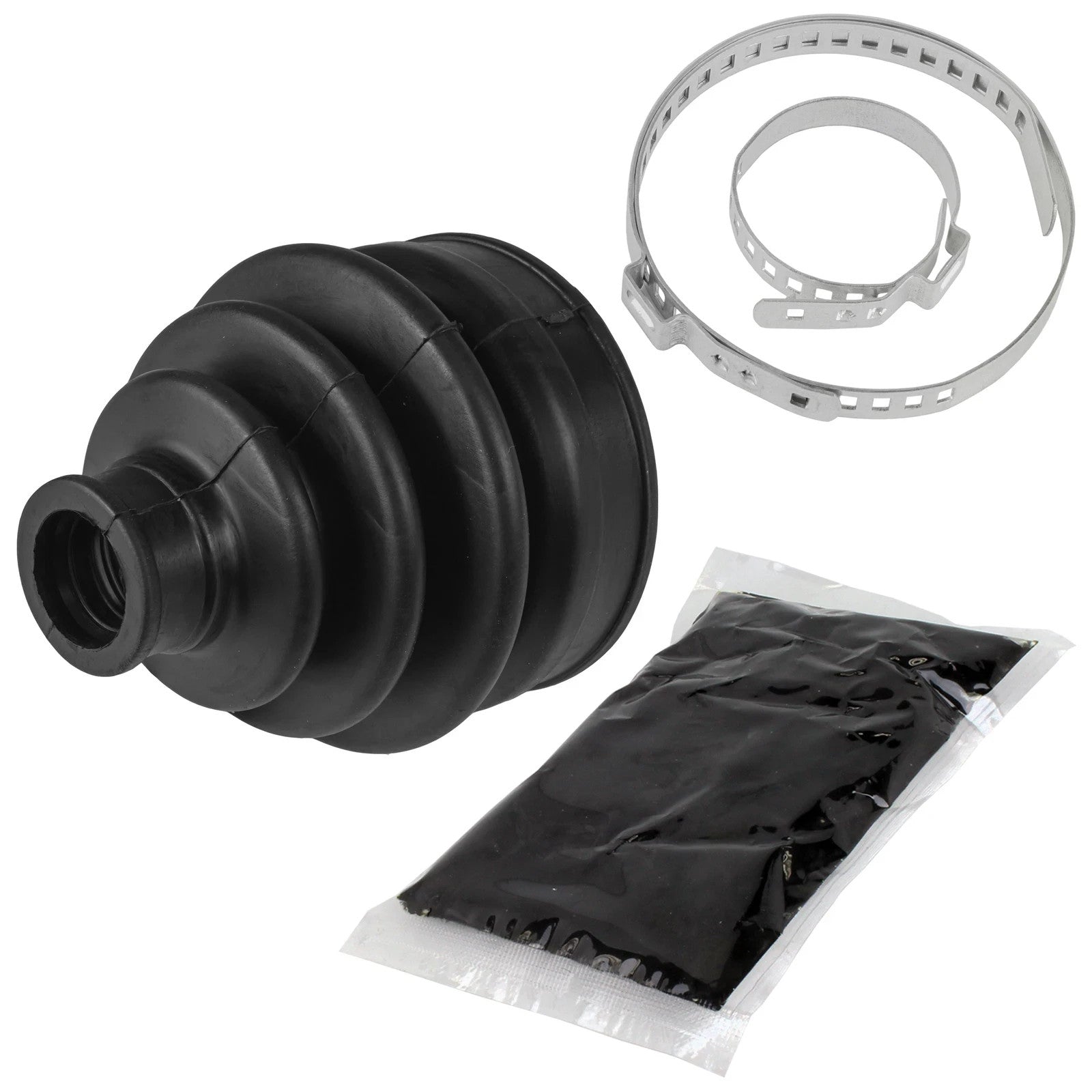 Front Axle Outer CV Boot Kit for Kawasaki Bayou 400 KLF400B 4X4 1993-1995