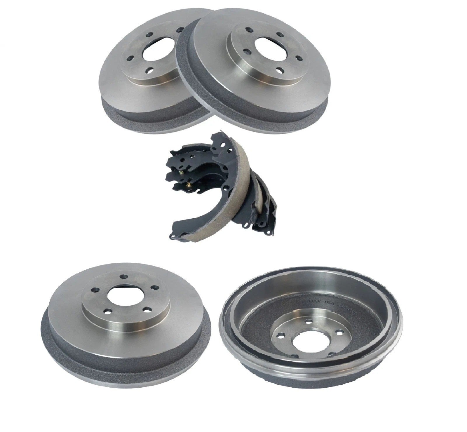 Brake Drum & Shoe ABS Rear Set Kit for Subaru Forester Impreza