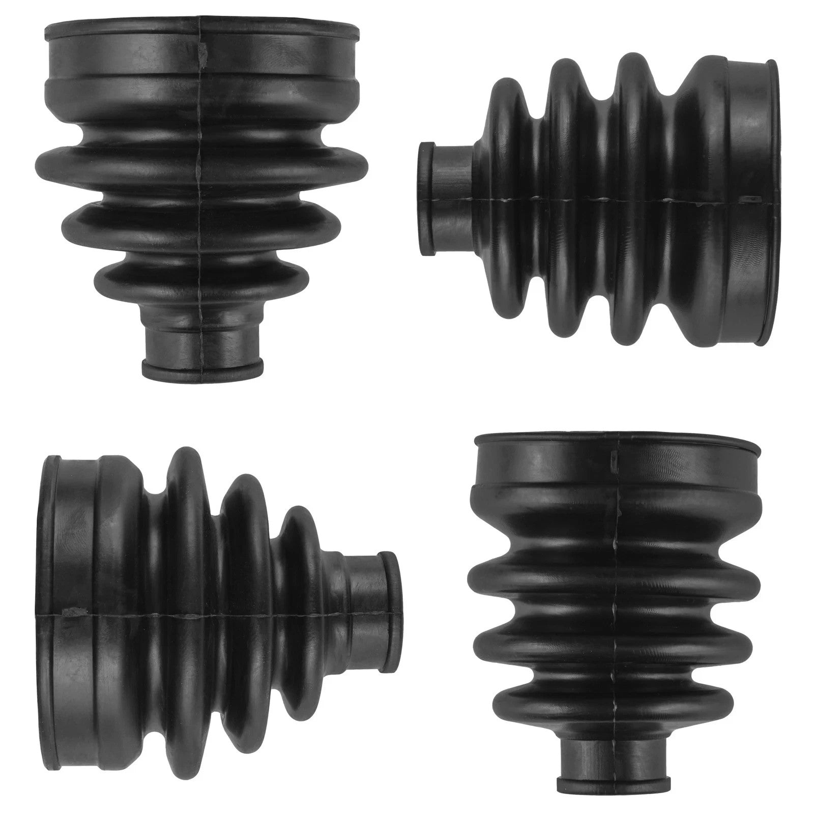 2 Front Axle Inner Outer CV Boot Kit for Kawasaki Bayou 400 KLF400B 4X4 1996-99