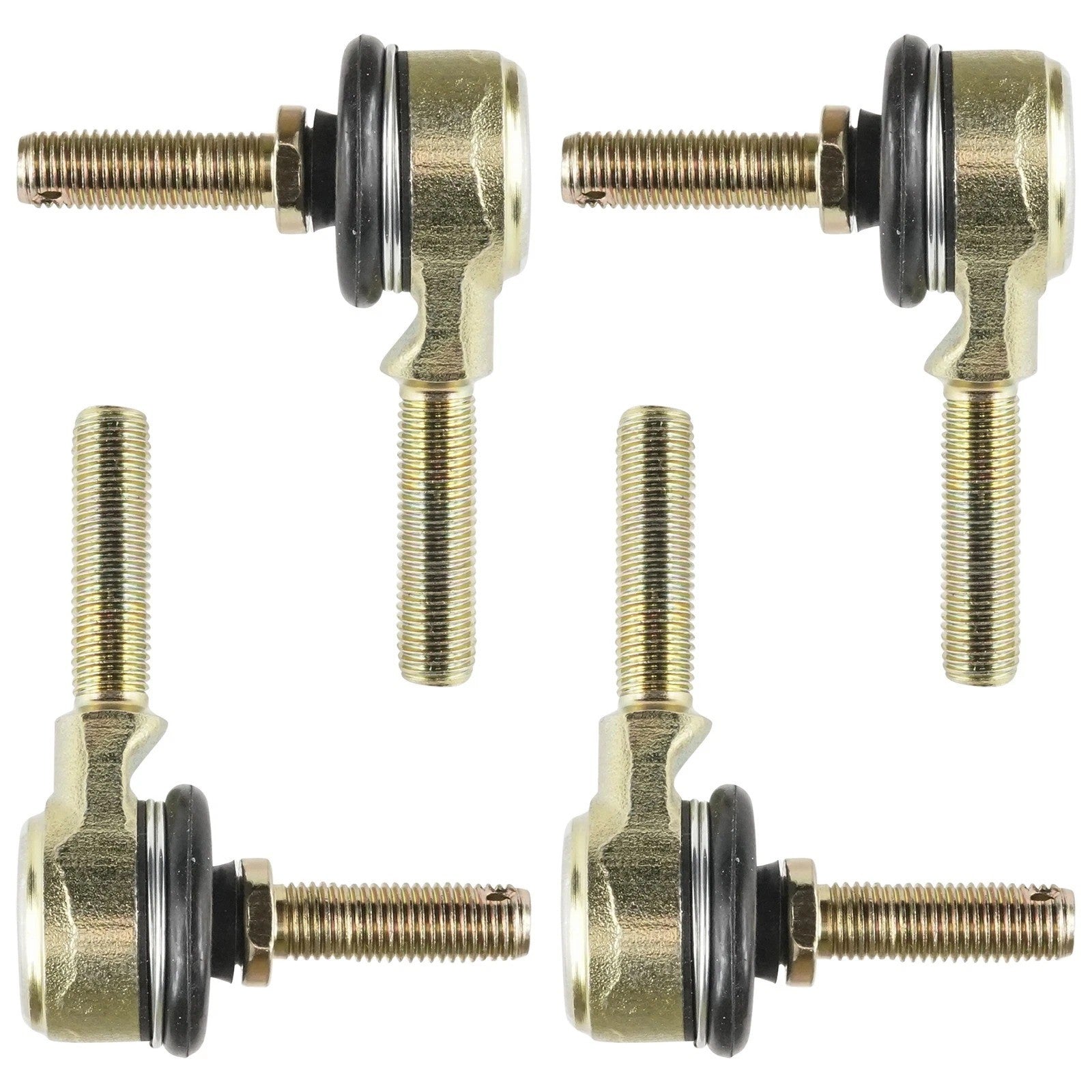 2 Sets of Tie Rod End Kit for Suzuki LT250 LT250R LT-250R Quadracer 250 1985-92