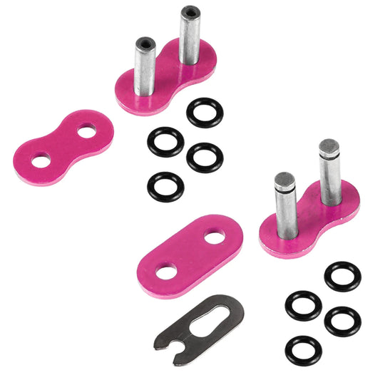 Pink O-Ring Drive Chain for Yamaha Raptor 350 YFM350R 2004-2013