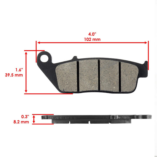 Brake Pads for Honda VT600 C VT600C Shadow 1994-07 Motorcycle Front Brake Pads