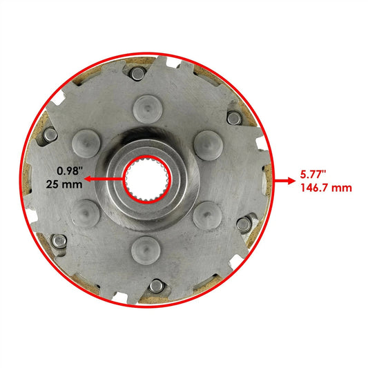 Wet Clutch Carrier Shoes for Honda TRX500FM Foreman 500 4x4 2005-19 Centrifugal