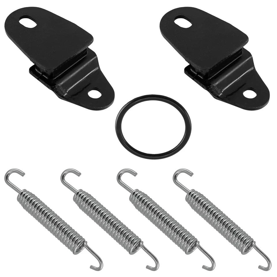Exhaust Muffler Spring Gasket Stay Kit for Yamaha Banshee 350 YFZ350 1987-2006