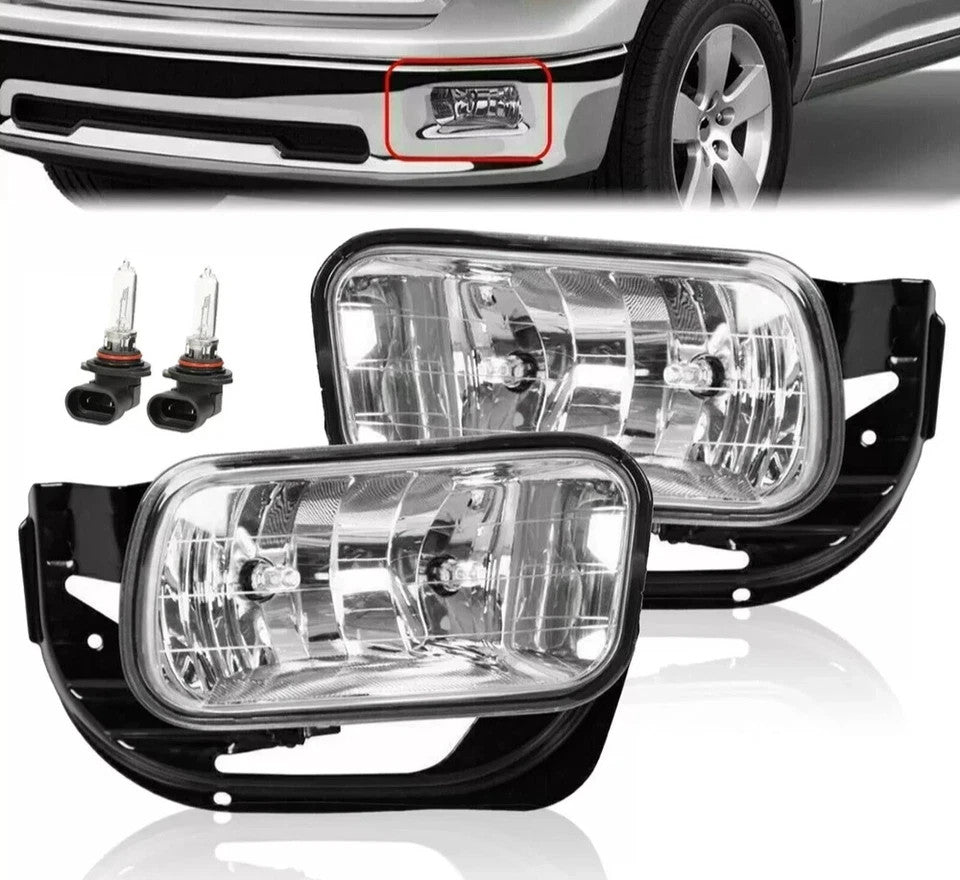 Front Fog Lights Lamps Fits 2010-2018 Dodge Ram 2500 3500 / 2009-2012 Ram 1500