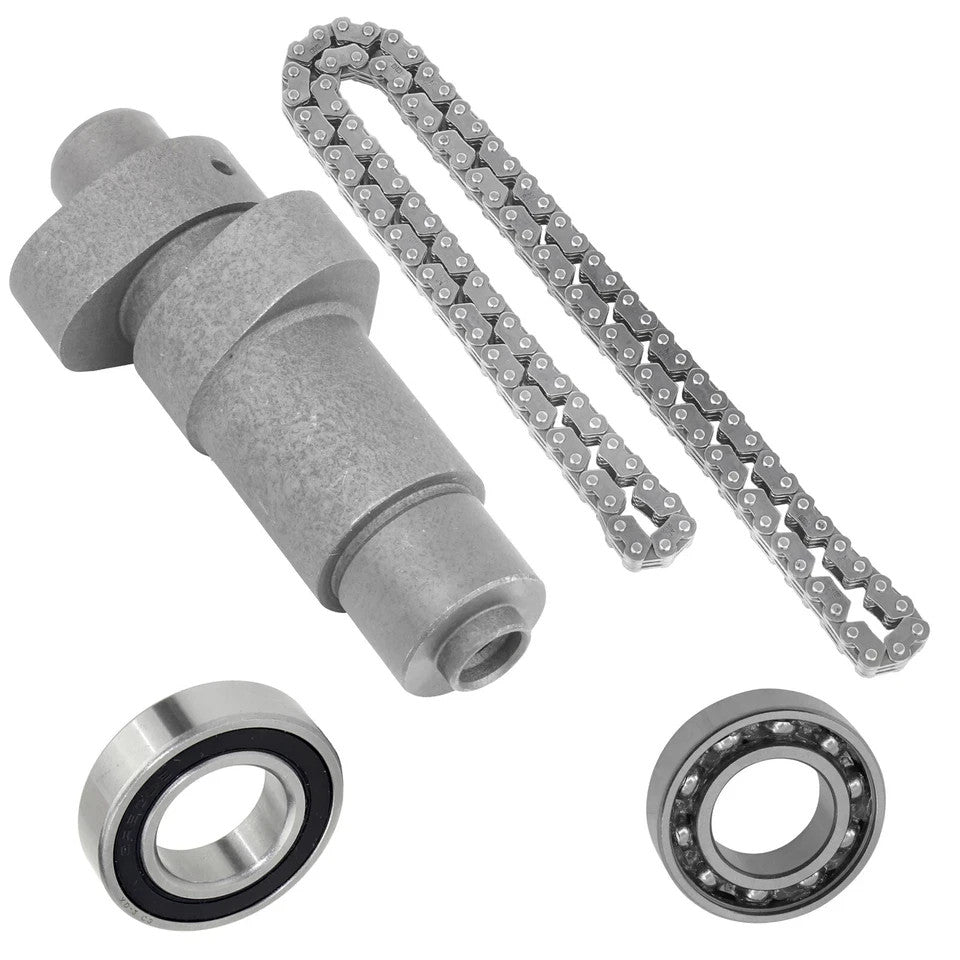 Camshaft W/ Bearings Chain for Yamaha Kodiak 400 YFM400FA YFM400A 2X4 4X4 02-06