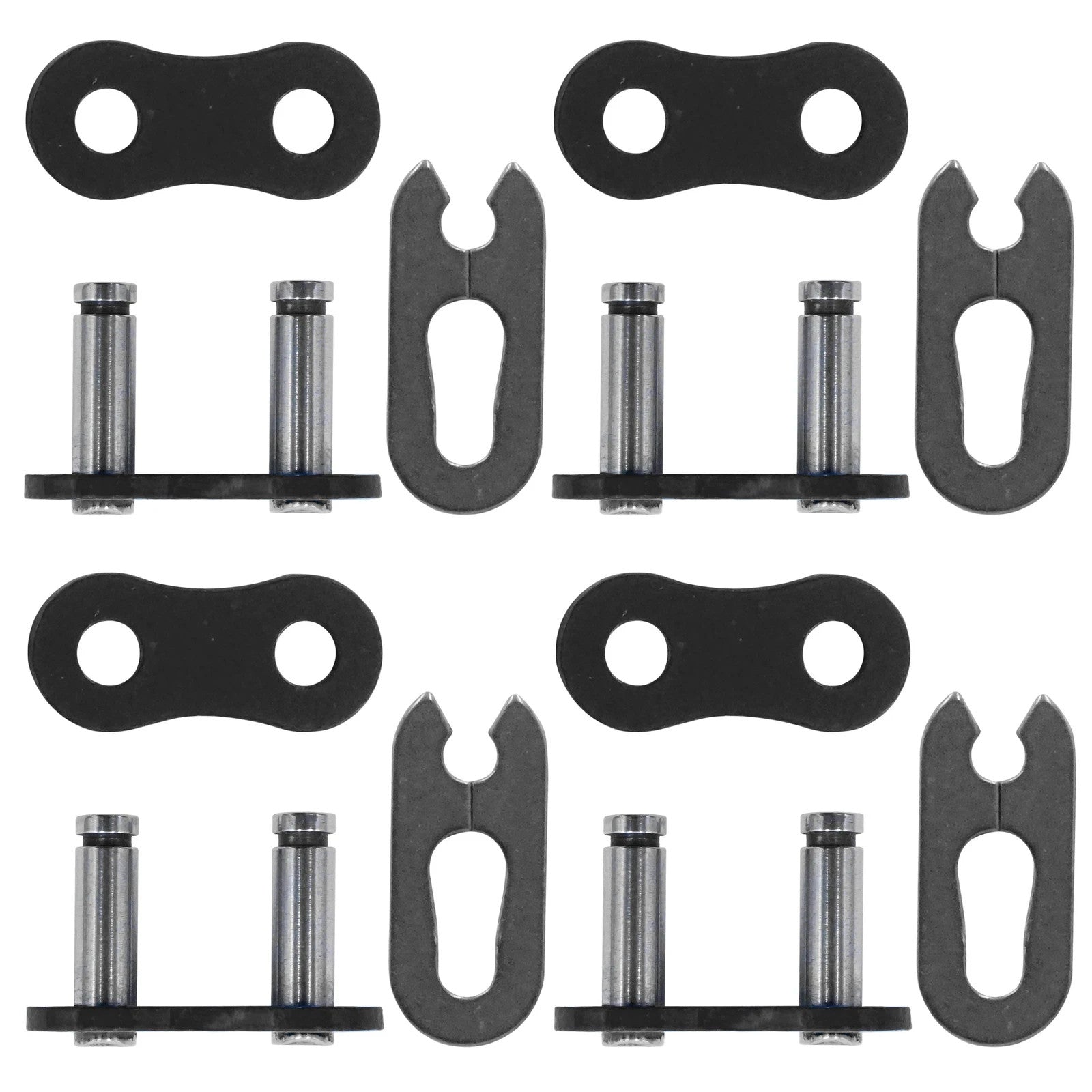 Caltric 520 Chain Master Link For Motorcycle Bike ATV Connecting Link Black