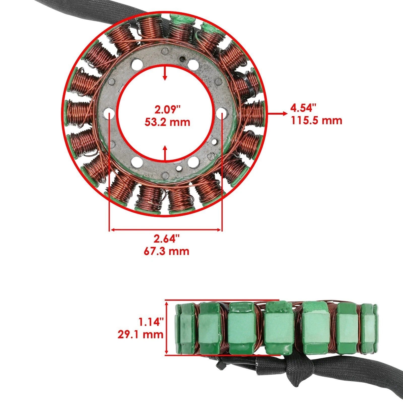 Stator for Honda CBR900RR CBR929RR 2000 2001 Motorcycle New Stator
