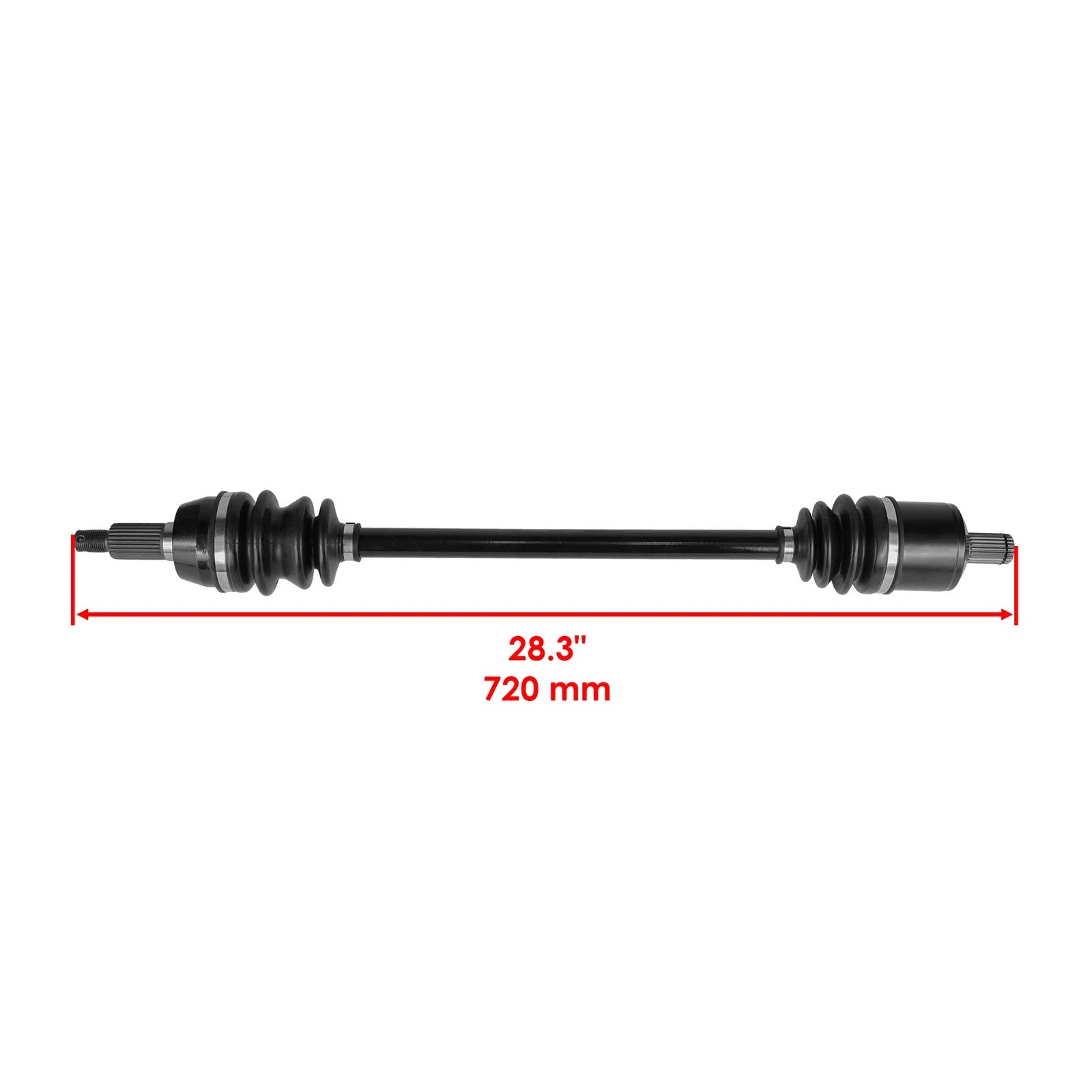 Front & Rear CV Joint Axles For Polaris RZR S 800 EFI 2009-2014 Left & Right