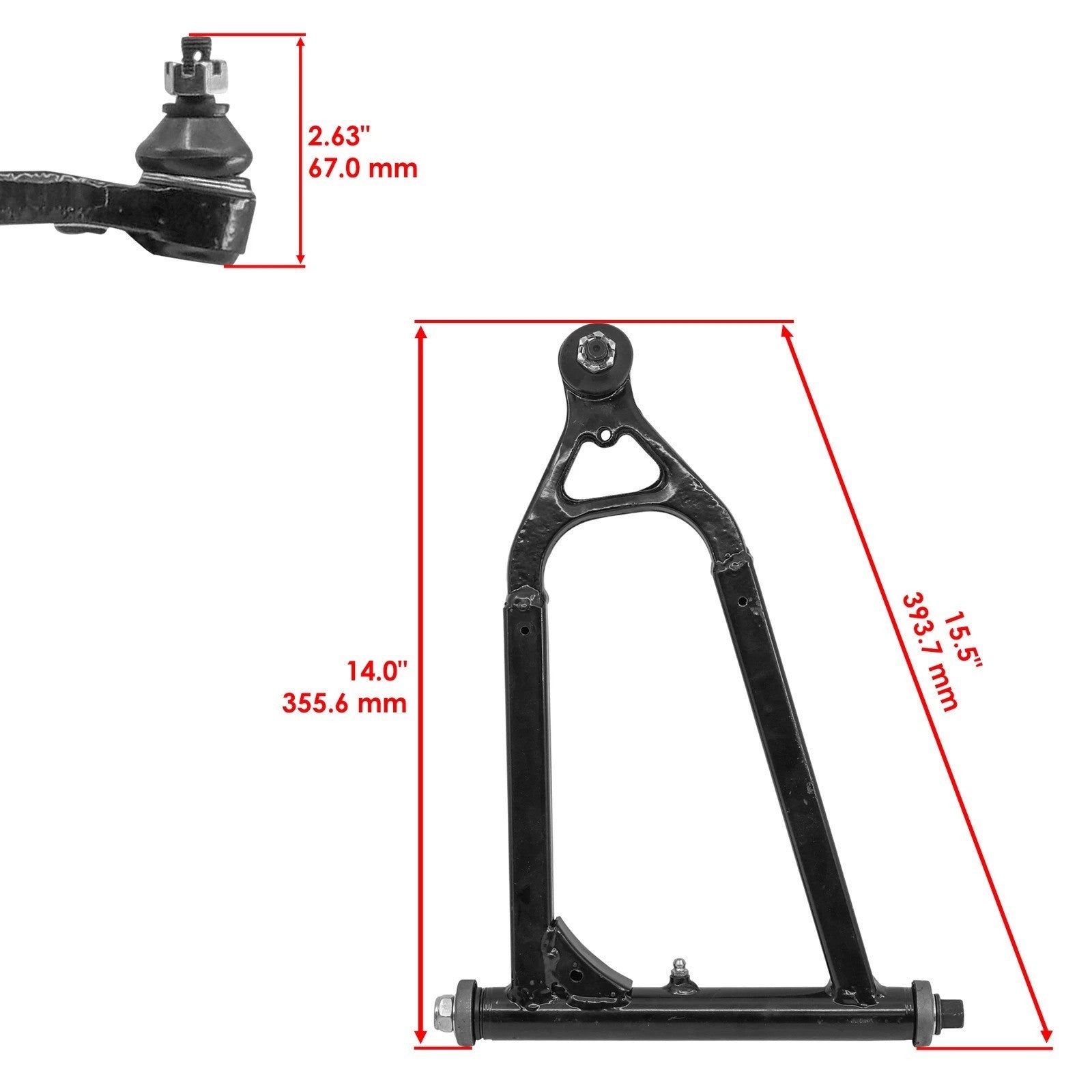 Front Upper Lower Left Right A-Arms for Yamaha Raptor 700 YFM700R 2013-2026