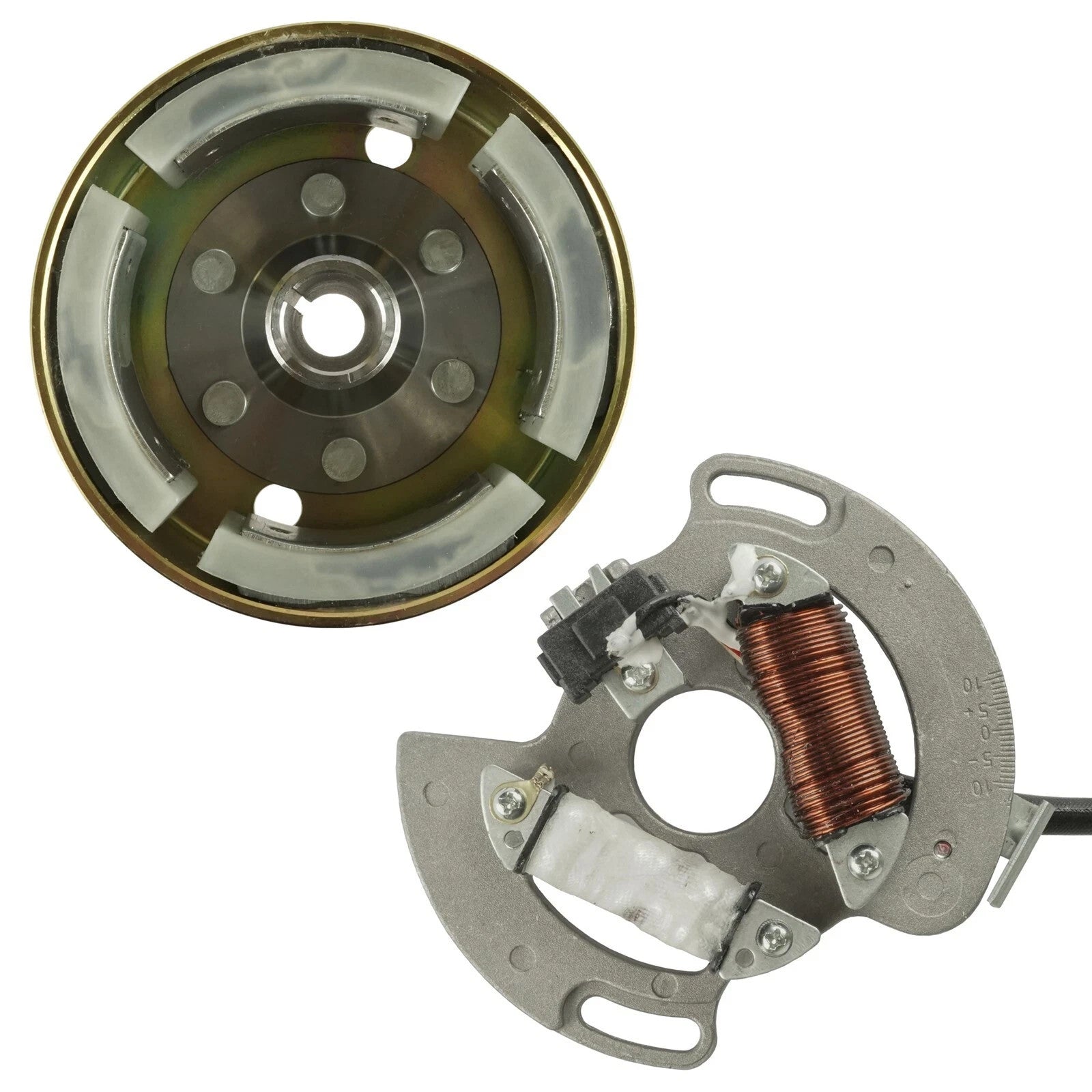 Flywheel Generator w/ Stator Magneto For Yamaha 2xj-85550-m1-00 3jm-85560-00-00