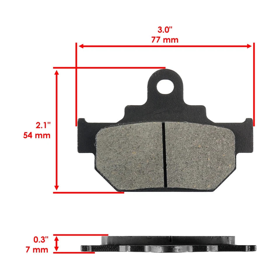 Front Brake Pads for Suzuki Boulevard S40 S650 2005-19 / 59300-24850 59100-26860