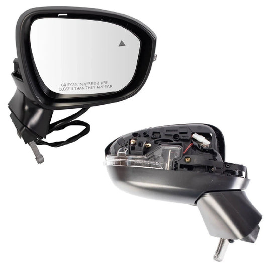 Right Mirror Fits 2021-2024 Nissan Rogue
