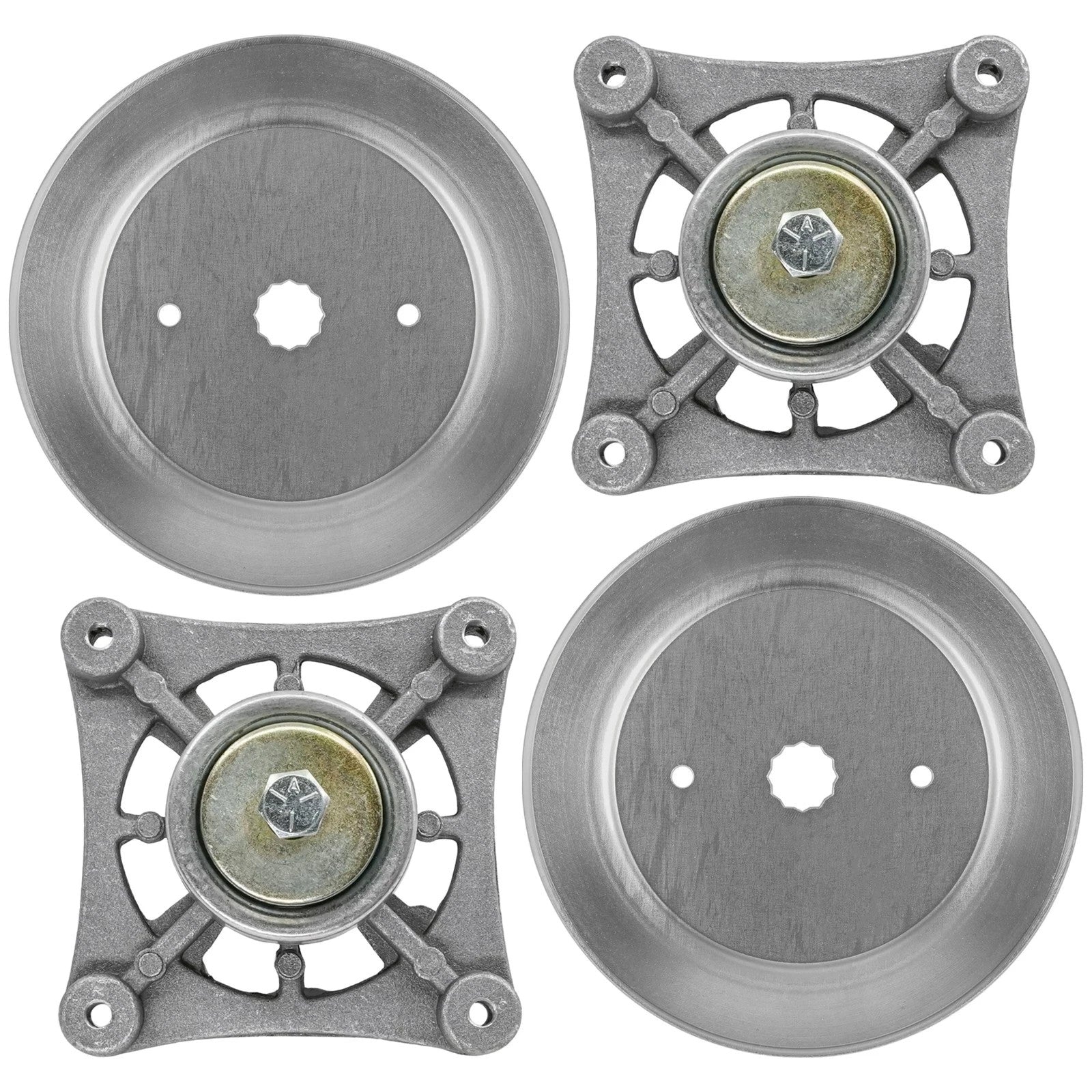 2 Spindle Assembly W/Pulley for Husqvarna Craftsman 285-585 532187292 587819701