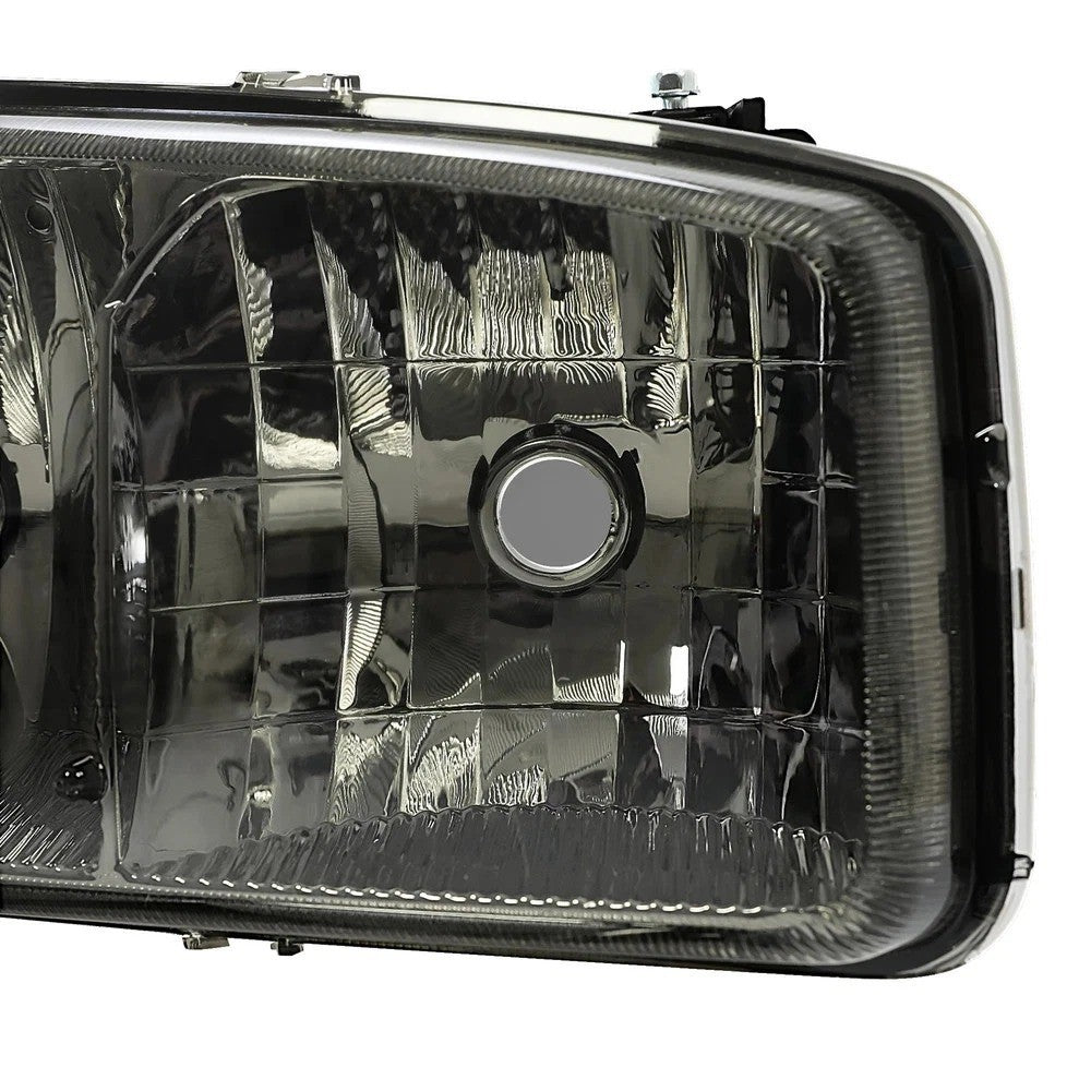 Smoke Headlights & Bumper Lamps For GMC Sierra 1500 2500HD 1999-2007 Yukon 2002