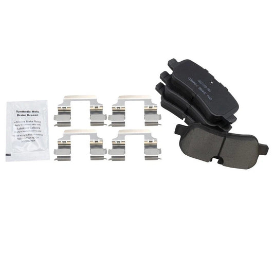 Front & Rear Premium Posi Ceramic Disc Brake Pads & Rotor Kit for Land Rover SUV