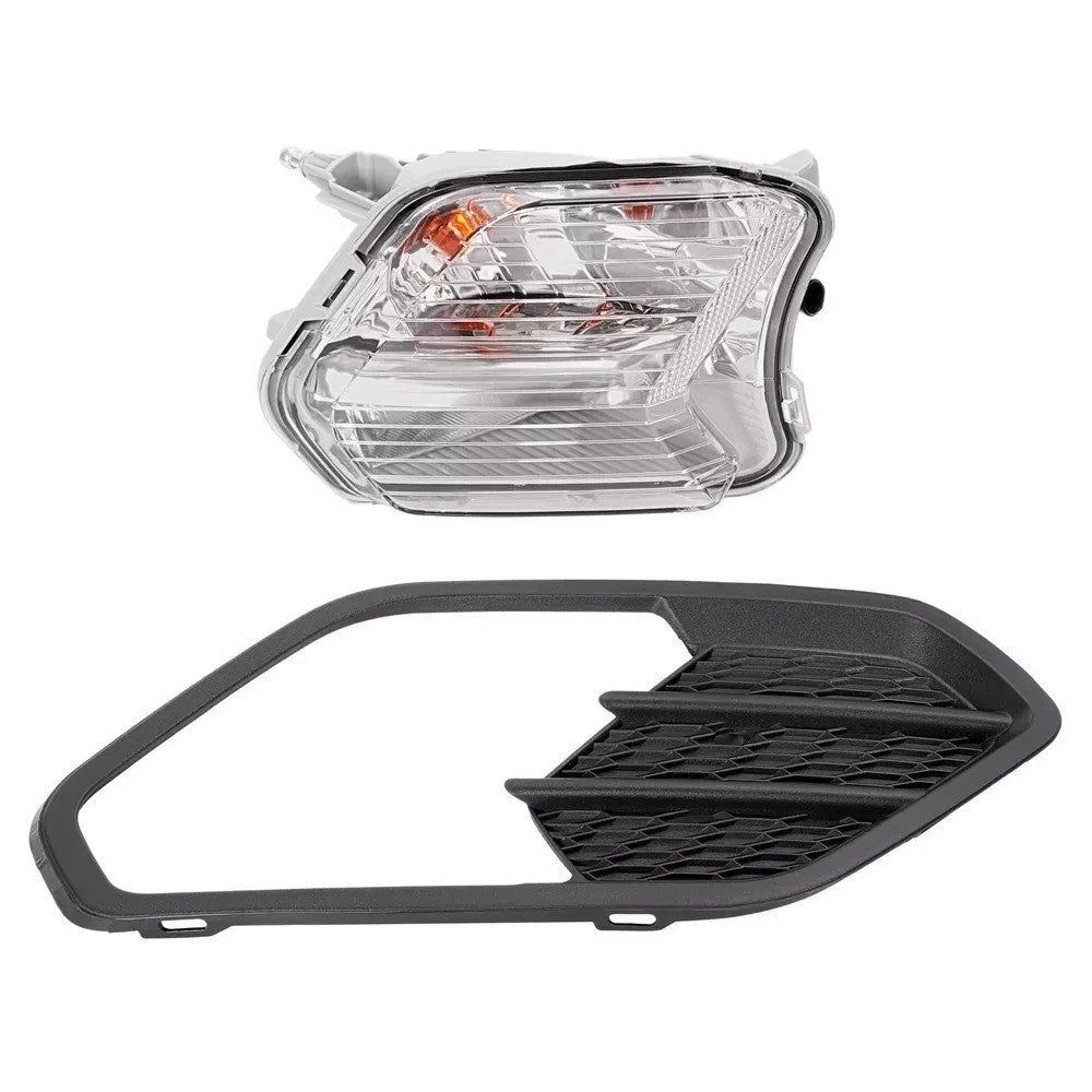 Passenger Side For Ford Escape 2017-2019 Driving Bumper Fog Light w/Bulb & Cover