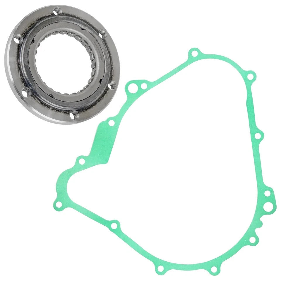 Starter Clutch & Cover Gasket for Yamaha Kodiak 400 YFM400 4WD 2000-2006