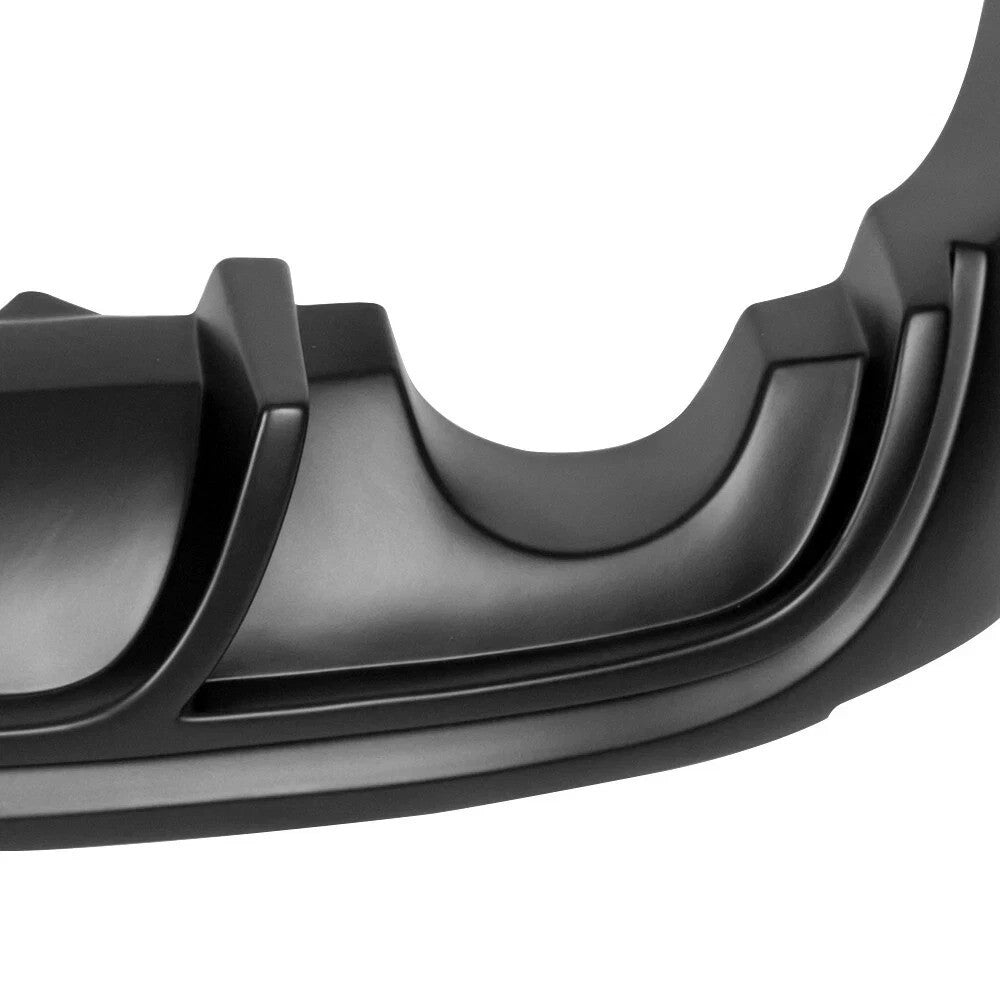 Rear Bumper Lip Diffuser Fits 2014-2016 Lexus IS250 IS350 IS200t Matte Black ABS