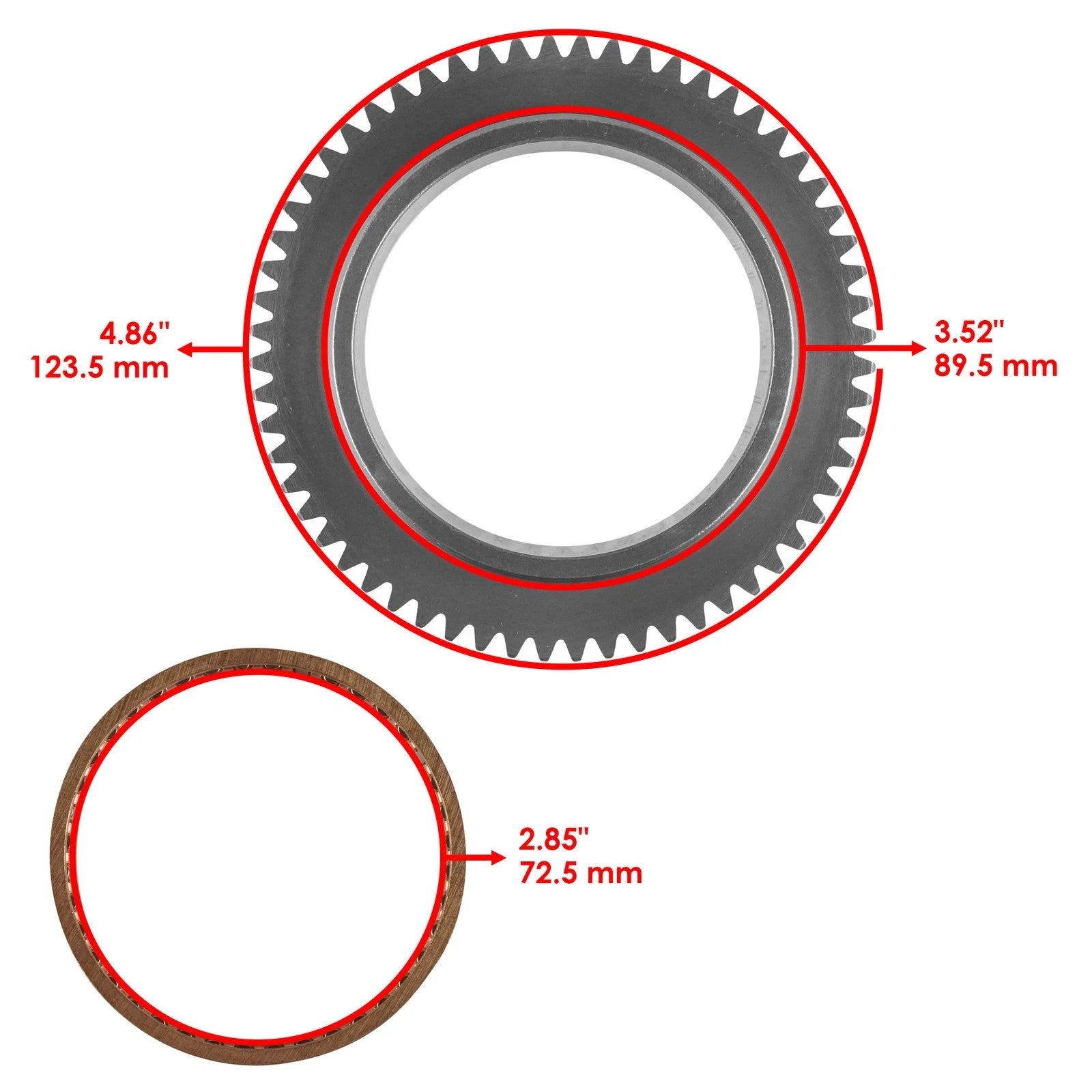 Starter Clutch And Gear W/Gasket for Yamaha V Star 1100 Custom XVS1100 2000-2009