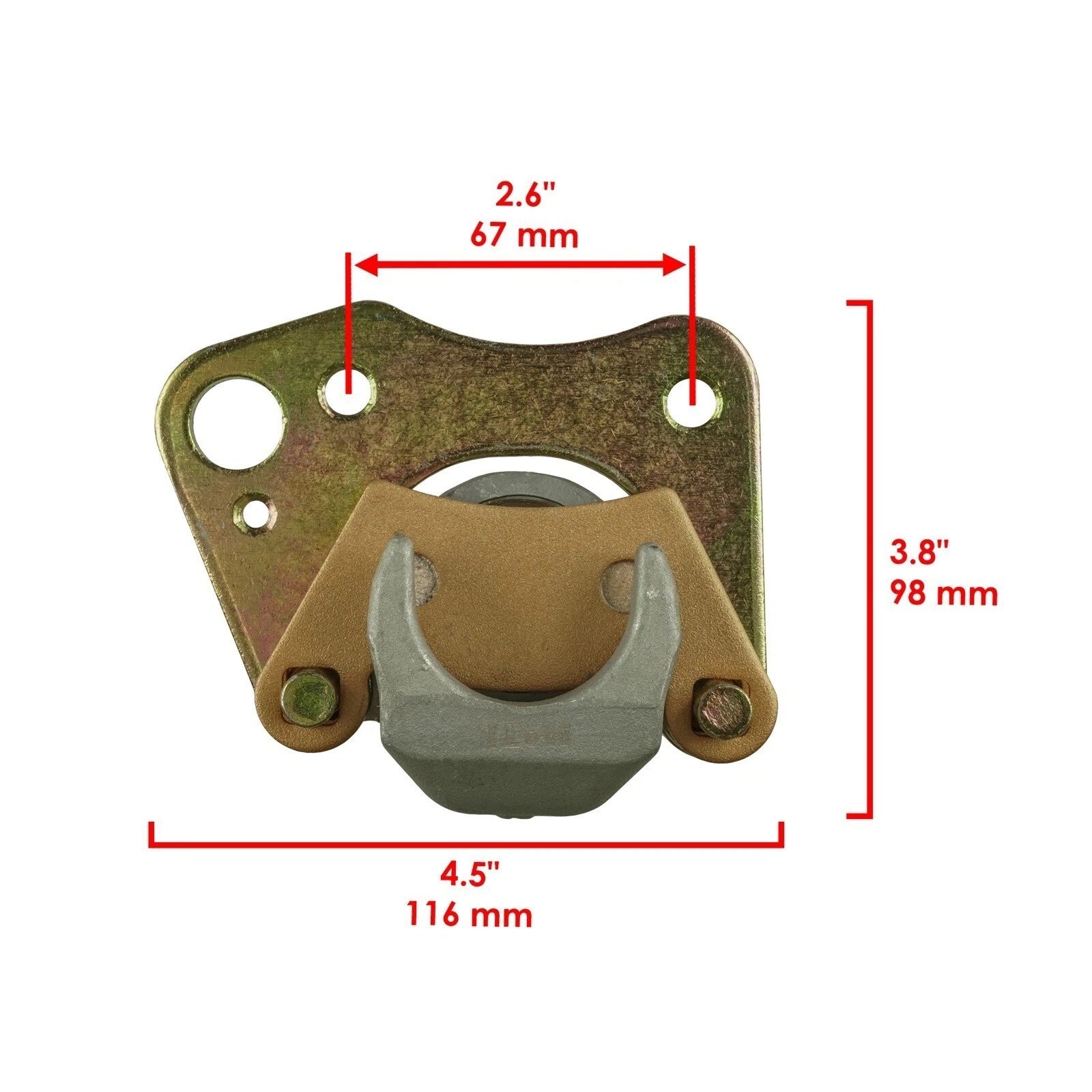 Front left Brake Caliper For Polaris Ranger 500 4X4 EFI 2011-2012
