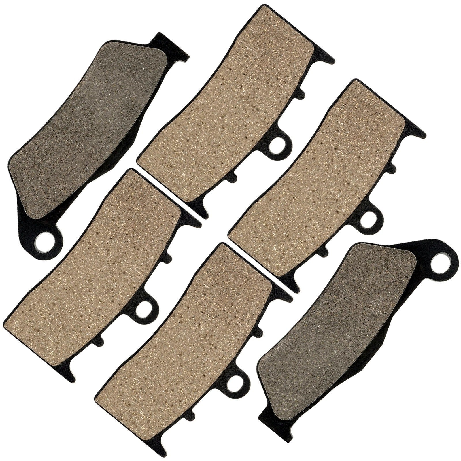 Caltric Front Rear Brake Pads for BMW 34117690170 / 34212335465, 34 21 2 335 465