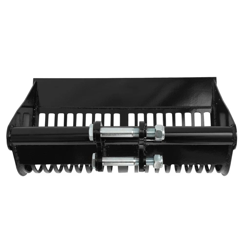 HECASA Mini Excavators Digger Mud Bucket 600mm Attachment Screening Skeleton