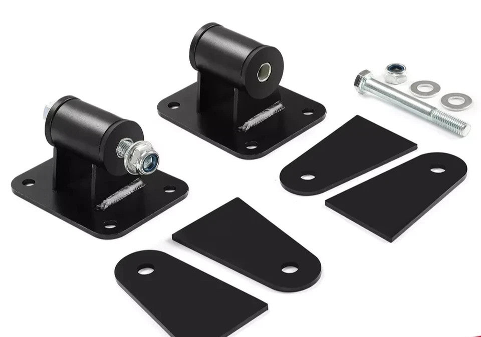 HECASA Universal LS Engine Motor Mounts Conversion Swap For LS1 LS2 LS3 LS6 LS7