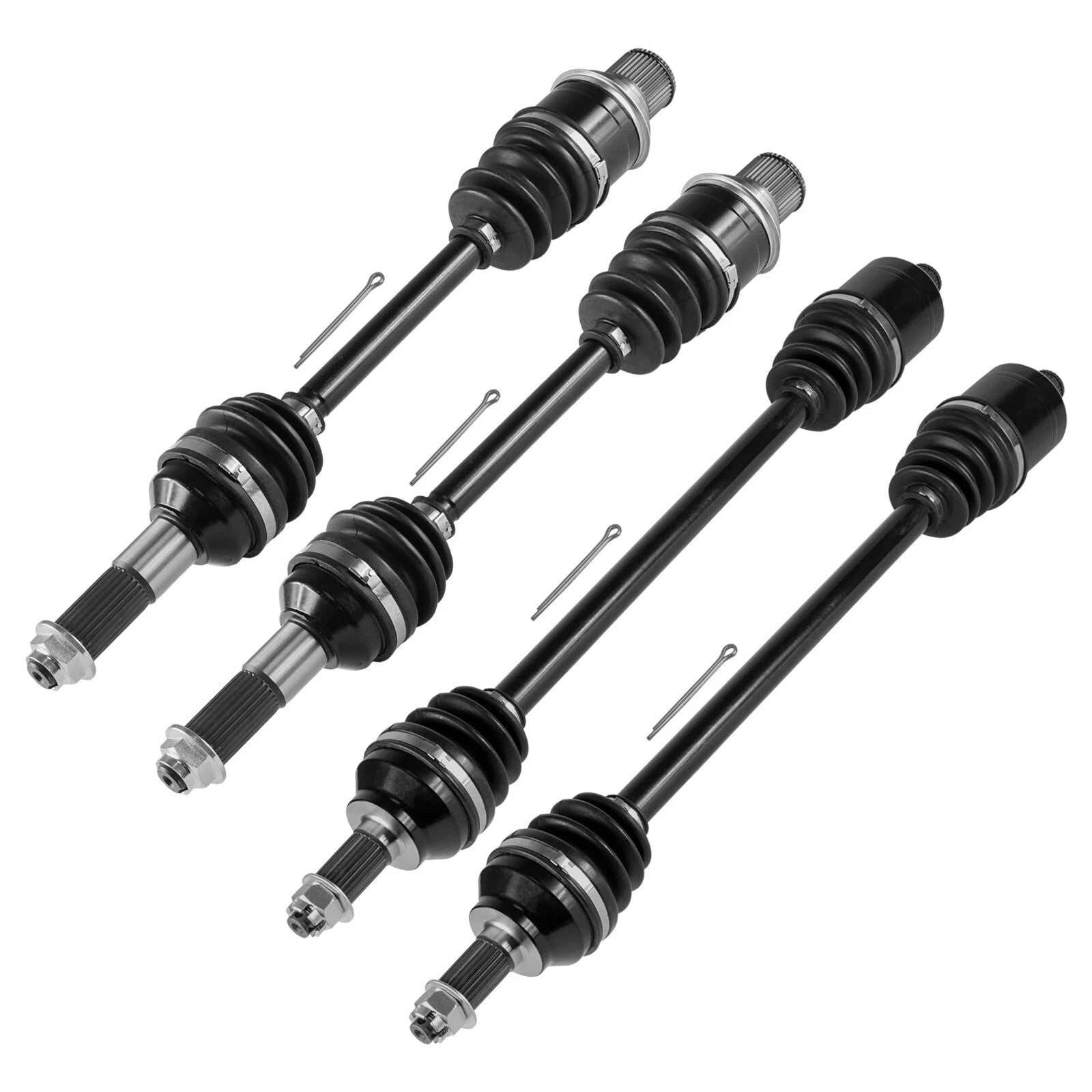Front & Rear Complete Axle For Yamaha Kodiak 400 YFM400FA 2005-06 Left & Right