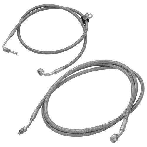 Rear Left & Right Brake Line For Polaris RZR Trail S 1000 16-21 / S4 1000 19-21