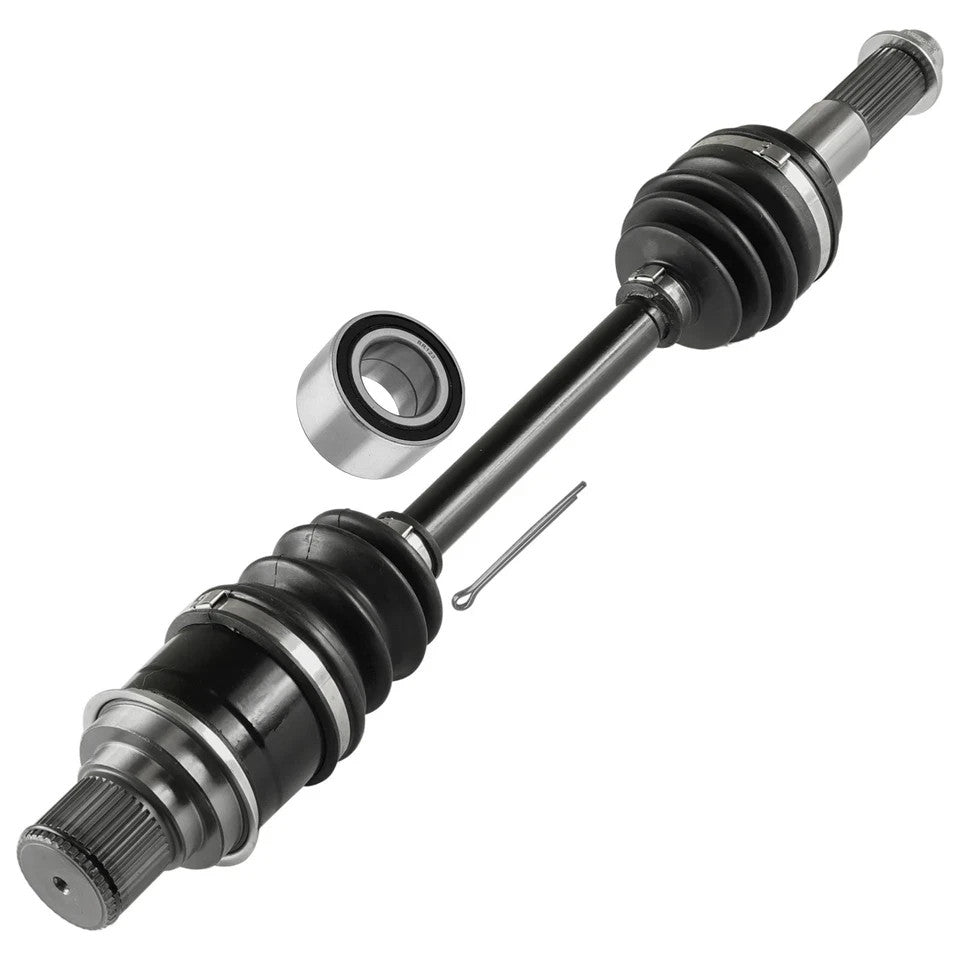 for Yamaha Kodiak 400 YFM400FA 4X4 2005-2006 Rear LH RH CV Joint Axle w/ Bearing