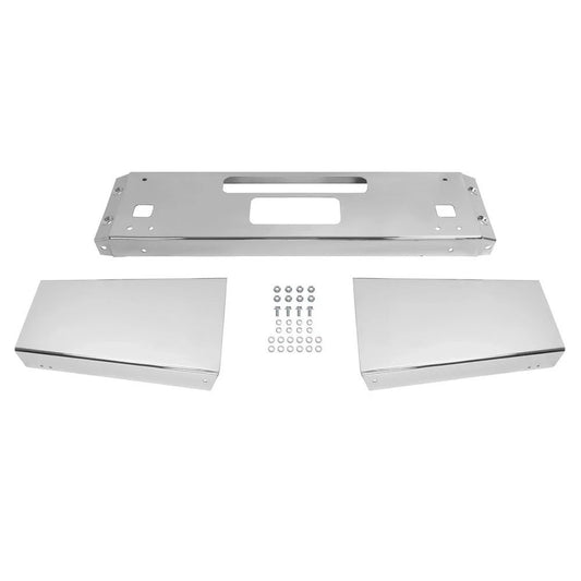 For Kenworth T800 / T880 2004+ Steel Chrome Front Bumper Assembly