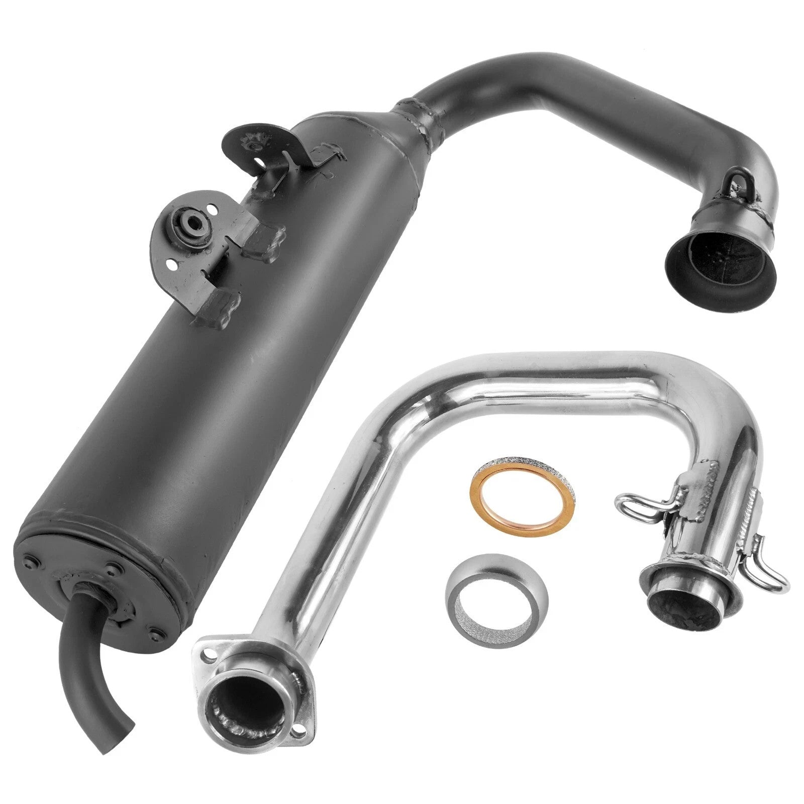 Exhaust Muffler Silencer Pipe w/ Gasket for Yamaha Viking VI YXC700 4X4 2015-23