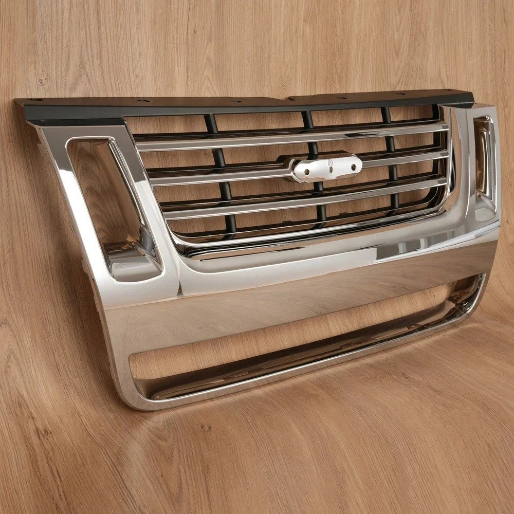 NEW Chrome 3 Bar Style Grille For Ford Explorer 2006-2010 Sport Trac 2007-2010