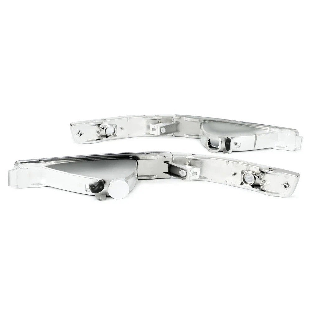 New Chrome Front Bumper Signal Lights LH & RH W/Bulbs For 1990-1994 Lexus LS400