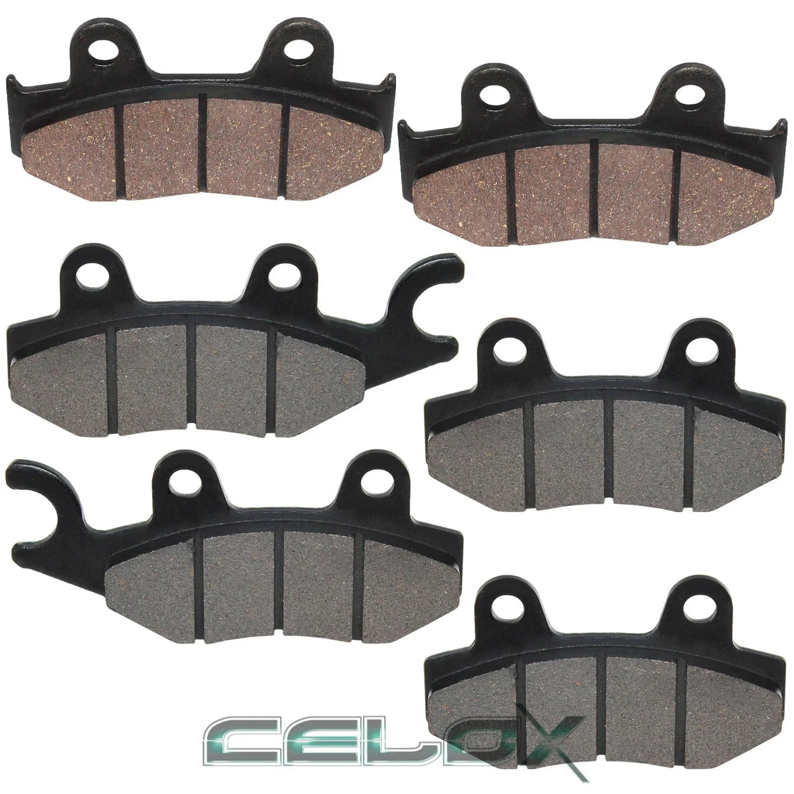 Front Rear Brake Pads for Yamaha Raptor 700R YFM7R 2013-2017