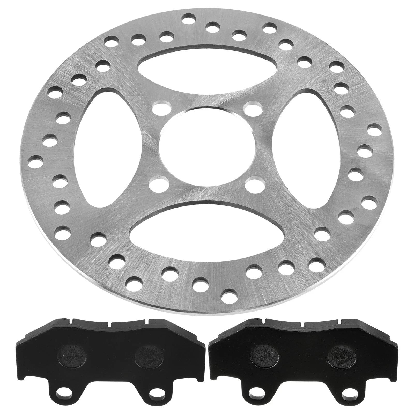 Rear Brake Disc Rotor with Pads For Yamaha Raptor 700 700R YFM700R SE 2013-2024