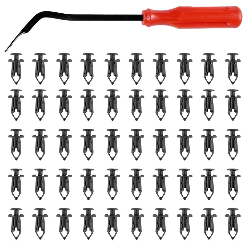 50 Fender Rivet w/ Tool for Polaris RZR 1000/ RZR XP 1000/ RZR XP 4 1000 7661855